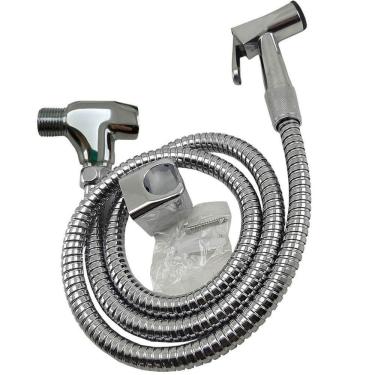 Imagem de Desviador Chuveirinho Inox Gatilho Para Ducha Aquecedor Solar E Gás Alta Qualidade E Durabilidade