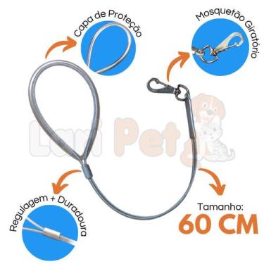 Imagem de Guia de Contenção para Banho e Tosa Pet Cachorro Cães Diversos Tamanho