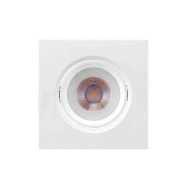 Imagem de Embutido Led Quadrado Completo 5w Amarelo - Brilia