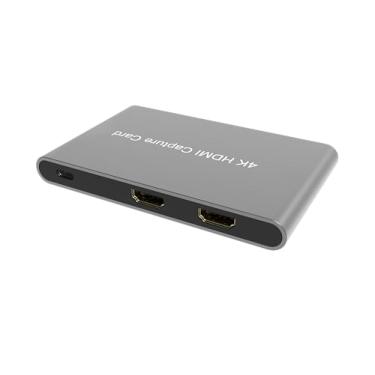 Imagem de JOMOCARE Placa de captura HDMI 4K 60HZ, 1080P 240HZ, para streaming e gravação PS5, Xbox Series X/S (preto)