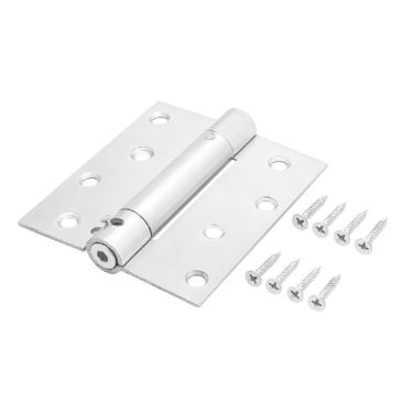 Imagem de Dobradiça Inox C/Mola Fechamento Automático Suave Fechamatic