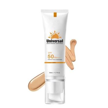 Imagem de Protetor solar colorido SPF 50+ PA++++ Hidratante tamanho de viagem co