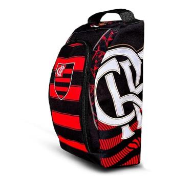 Imagem de Porta Chuteira Flamengo Personalizada design único modelo inovador