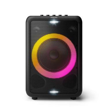 Imagem de Caixa de Som Philips Tax3208 Bluetooth 80w, PRETA, Bivolt