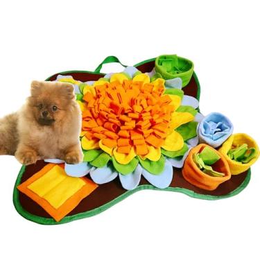 Imagem de Tesitehi Tapete De Farejar Para Cães, Petiscos Animais Estimação, Brinquedos Interativos Antiderrapantes Cães Raças Pequenas E Médias Que Estimulam Habilidades Naturais Busca Por Comida