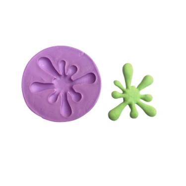 Imagem de Molde de silicone mancha de tinta m para decorar f671 - CM