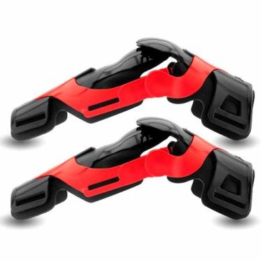 Imagem de Cotoveleira Amx Rx Articulada Protetor Cotovelo Trilha Enduro, Vermelh