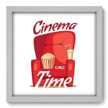 Imagem de Quadro Decorativo - Cinema - 33cm x 33cm - 050qdhb - Allodi