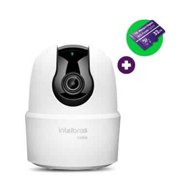 Imagem de Câmera Inteligente Visão 360° com MicroSD 32GB Intelbras IME 360 3MP