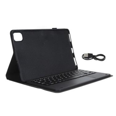 Imagem de Capa de Teclado para Tablet Sem Fio Fina e Leve Com Teclado Removível para Mi Pad 5 e 5 Pro, Vida útil da Bateria Aprimorada para Uso a Longo Prazo, Adequada para Aprender e