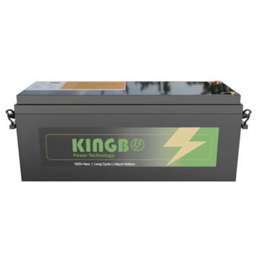 Imagem de Bateria LiFePO4 24V 25.6V 200Ah | 3500+ Ciclos | Alta Capacidade para Sistema Solar 24V, UPS, RV e Barco | BMS Inteligente | Expansível Baterias de armazenamento de energia