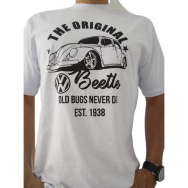 Imagem de Camiseta Carros Clássicos The Original Beetle - lgamn, Branco, P