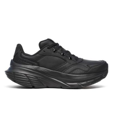 Imagem de Saucony Tênis feminino Guide Metro Le, Preto/Preto/Preto, 7.5 X-Wide