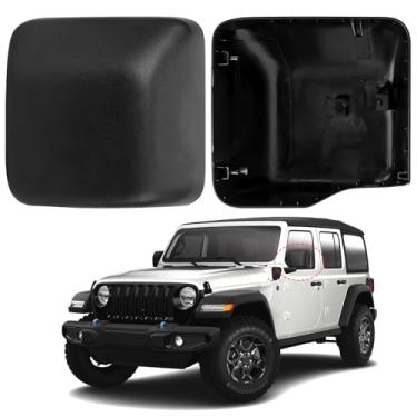 Imagem de LOIYLLEN Substituição da capa do espelho lateral do motorista para Jeep Wrangler JL 2018 2019 2020 2021 2022 2023 - Capas de espelho do lado esquerdo, acessórios de tampa do espelho retrovisor