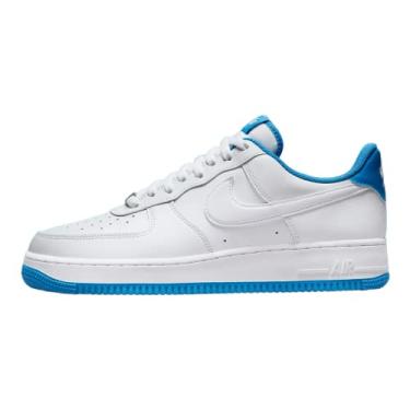 Imagem de Nike Air Force 1 Low Men's White/White-LT Photo Blue DR9867-101 12.5