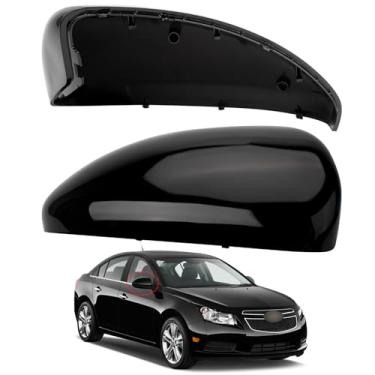 Imagem de LOIYLLEN Substituição da capa do espelho lateral do passageiro para Chevrolet Chevy Cruze 2009 2010 2011 2012 2013 - Capas de espelho do lado direito, acessórios da tampa dos espelhos retrovisores