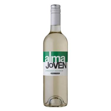 Imagem de Vinho Uruguaio Branco Alma Joven Chardonnay/Sauvignon 750ml - 50% Char