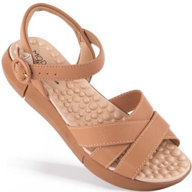 Imagem de Sandália Modare Esporão Confortável Ortopédica Original 7142, Nude, 36