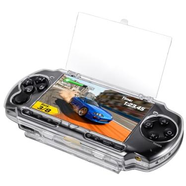 Imagem de VSEER Capa protetora rígida transparente compatível com PSP 2000/3000, transparente (não para PSP 1000)