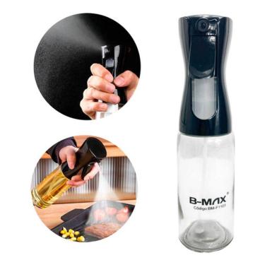 Imagem de Spray Dosador Azeite E Vinagre Vidro Preto