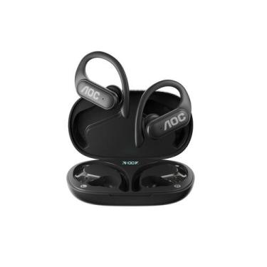 Imagem de Fone de ouvido Earbuds Clip V5.4 - Preto - AOC