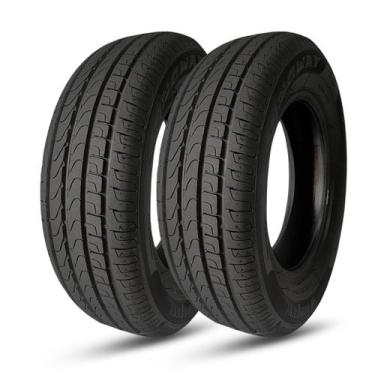 Imagem de 2 Pneus Gp Longway Remold 175/70r14 P400 84t Aro 14 Inmetro