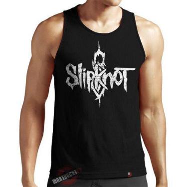 Imagem de Camiseta Regata Slipknot Camisa Banda Rock 100% Algodão - King of Geek