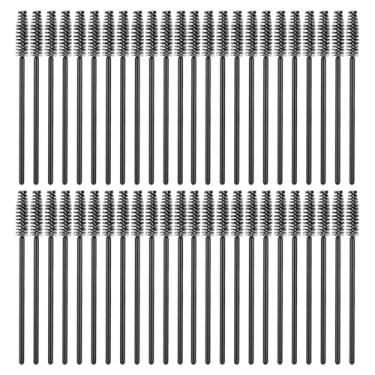 Imagem de Pacote com 100 pincéis descartáveis para cílios e aplicadores de rímel