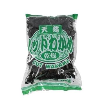 Imagem de Alga Marinha Cut Wakame Takashimaya Desidratada 50g Importado Japão