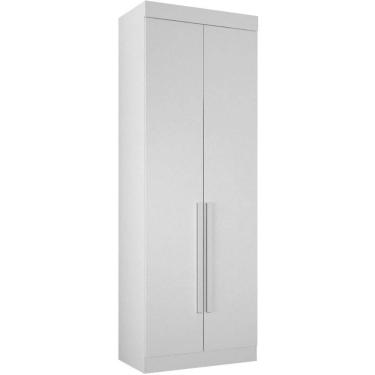 Imagem de Guarda Roupa Modulado Individual Orion Branco 2 Portas 3 Gavetas Leifer Móveis