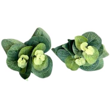 Imagem de Anel Porta Guardanapo Eucalipto Folhagem Verde Decor 10 Un