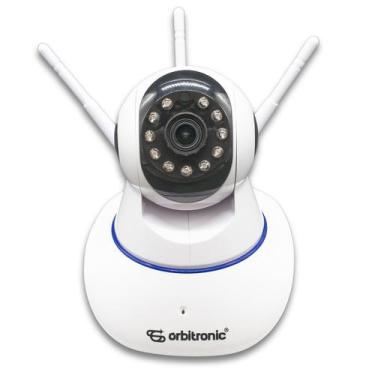 Imagem de Câmera Segurança 3 Antenas Ip Onvif Wifi Noturna Orbitronic