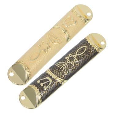 Imagem de Stunning Zinc Alloy Mezuzah Scroll for Door Jewish Home Decor Kosher Mezuza Wall Art