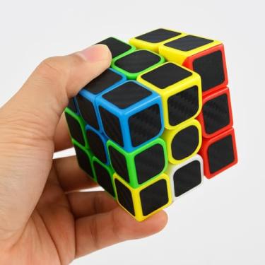 Imagem de Cubo Mágico Profissional 3x3x3 Colorido - Alta Velocidade, Interativo, Antienrosco, Ideal Para Speedcubing E Competição - Ultrasuave