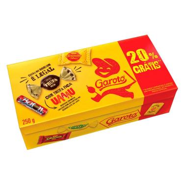 Imagem de Caixa de Bombom Garoto Ganhe 20% 250g