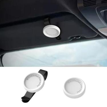 Imagem de FDAIUN Purificador de ar para carro pequeno difusor de gesso novo conjunto de cheiros ingredientes limpos eliminador de odores de carro acessórios automotivos de perfume de longa duração com clipe de