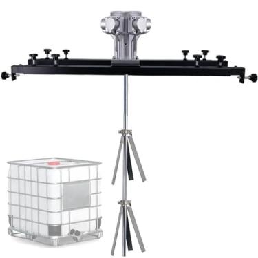 Imagem de ZDJZMGZ Agitador de ar, misturador de tanque pneumático de 1 tonelada, máquina de agitação de tinta, misturador de cimento portátil, argamassa de gesso, ferramenta de agitação de forragem