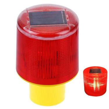 Imagem de Sinalizador Solar Obra Cone Rodovia Estrada Avenida Pista Segurança Al