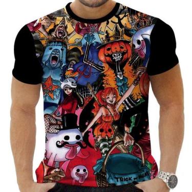 Imagem de Camiseta Camisa Personalizada Anime One Piece Pirata Navio Mar 07 - Ob