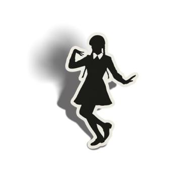Imagem de Wednesday Dance Dark adesivo engraçado decalque caderno carro laptop 8.9 cm x 14.0 cm (adesivo)