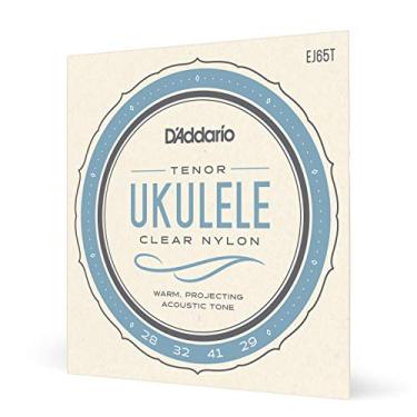 Imagem de Encordoamento Para Ukulele Tenor Pro-Arte Custom Nailon Transparente D'Addario Pro-Arté EJ65T