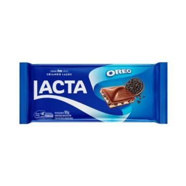 Imagem de Chocolate ao Leite Rechado com Oreo Lacta 90g