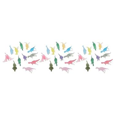 Imagem de Generic Adorável Alívio do Estresse Brinquedo de Apertar Livremente Esticar Brinquedo de Dinossauro para Autismo Tensão de Estresse 36 Peças Portátil Tpr