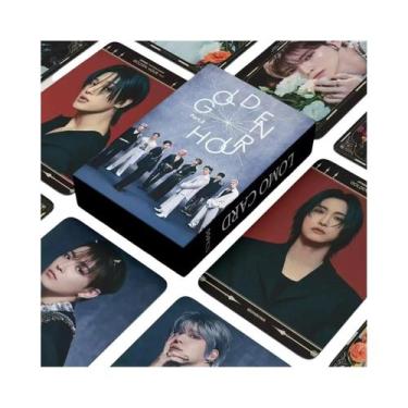 Imagem de Kpop ATEEZ Ashes to Light 55 Cartões Lomo Seonghwa San Hongjoong Yunho