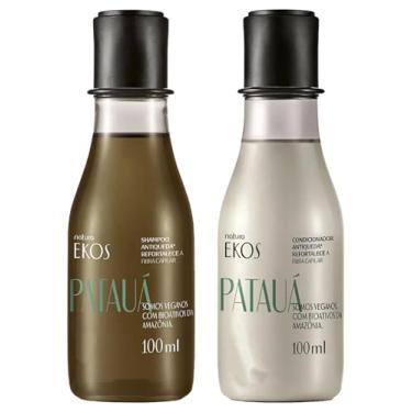 Imagem de Ekkos Patauá Shampoo e Condicionador Antiqueda, Fortalece Fibra Capilar, Vegano com Biotinosos da Amazônia, 100ml