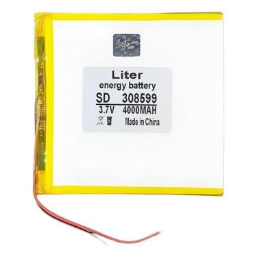 Imagem de 1 Peça 308599 2 Fios 3,7v C/ 4000mah 3mmx85mmx100mm - - BGB ENERGY BAT