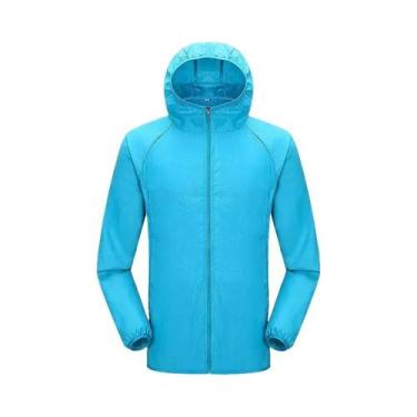 Imagem de Jaqueta Impermeável Unissex para Caminhada - Secagem Rápida e Corta-Ve