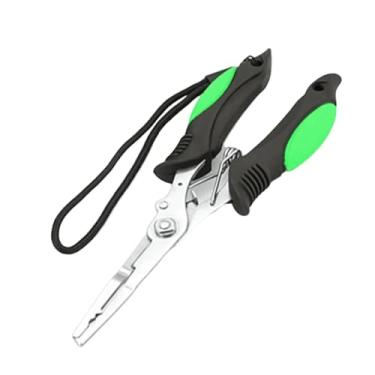 Imagem de Alicate de Pesca Nariz Aço Inoxidável Removedor Anzol Cortador Trançado À Prova Ferrugem Equipamento no Gelo Ferramentas