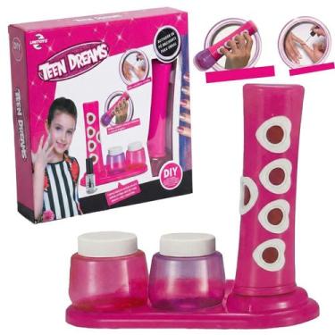 Imagem de Kit Manicure Glitter Brilhante Teen Dreams Unitoys Diy Para Decorar Un