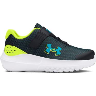 Imagem de Tênis Infantil Under Armour Surge 4 AC 24 Preto-Masculino